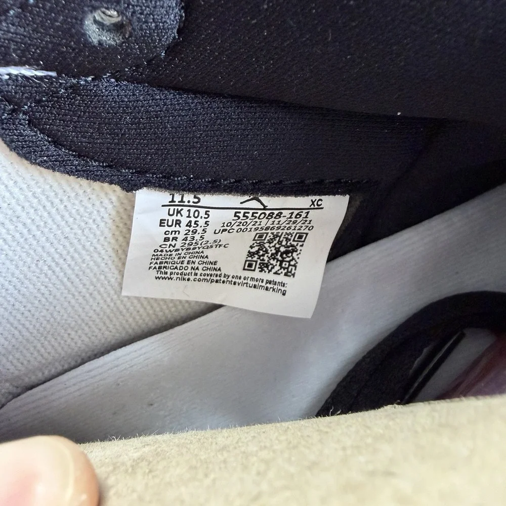 Air Jordan 1 Retro High OG‎ Heritage Size 11.5 New In Box